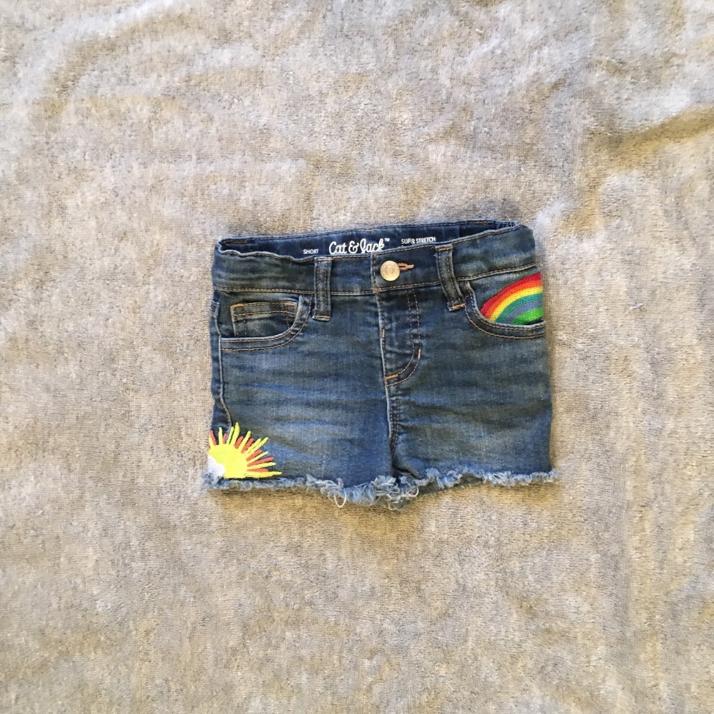Jean shorts size: 18 mos